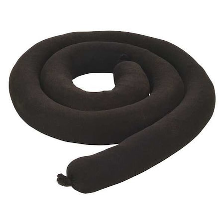 Filter Sock,Black,10 ft. Lx5 in. W