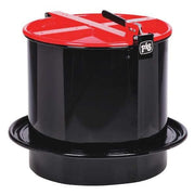 Drum Funnel,Steel,18-1/4 in. H,Red