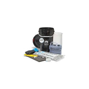 Spill Kit, 3 gal Volume Absorbed per Kit, 6 1/2 gal Capacity, Bucket, Black, 25