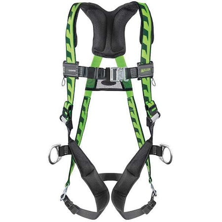 AirCore(TM) Full Body Harness, 2XL/3XL, 400 lb., Quick-Connect Chest/ Quick-Connect Leg Straps