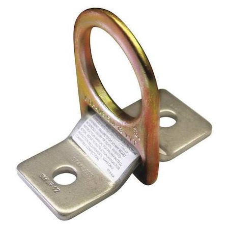 Condor D-Ring Anchor, 4 1/2 in Length, 425 lb Weight Capacity