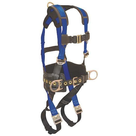 Condor Full Body Harness, M, 425 lb., Quick-Connect Chest/ Quick-Connect Leg Straps