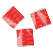 Double-Sided Foam Tape, 1/2 in W, 1/2 in L, 1/16 in, Polyethylene Foam, Double-Sided, 250 PK
