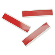 Double-Sided Foam Tape, 3/4 in W, 4 in L, 1/32 in, Polyethylene Foam, Double-Sided, 5 PK