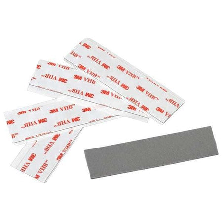 Foam Tape, Gray, Strip, PK100