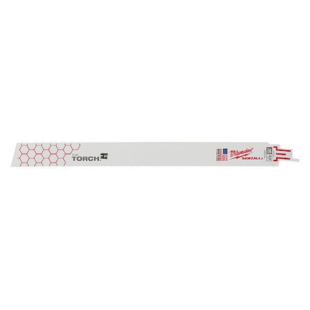 12" 24 TPI The Torch SAWZALL Blades (5 Pk)