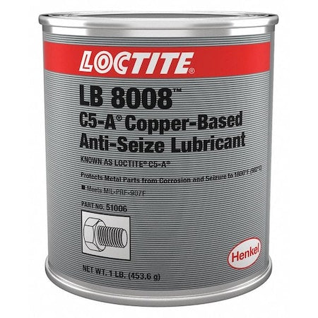 General Purpose Anti-Seize, Copper Base, 16 oz, Can, LB 8008, C5-A