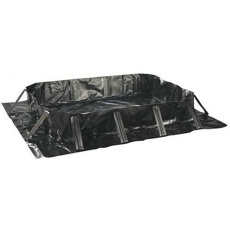 Spill Berm,14 ft.Lx54 ft.Wx1ft.H,Black
