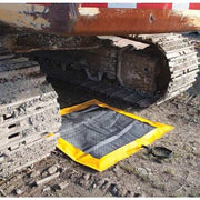 Sorbent Pad, 12 gal Spill Capacity, 12 gal Load Capacity, PVC Coated Fabric
