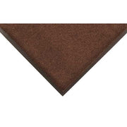 Entrance Mat, Nylon, 3/8 in Thick, Brown, 3 ft W x 4 ft L