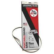 Portable Band Saw Blade, 3 ft. 8-7/8" L, 1/2" W, 12/16 TPI, Bi-Metal, 0.020" Thick, 3 PK