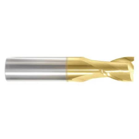 End Mill,13/64 in.2 Flutes,TiN