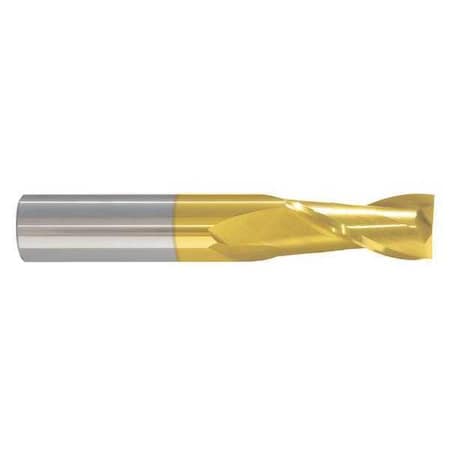End Mill,11/16 in.2 Flutes,TiN