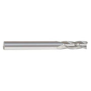 End Mill,3/32 in.3 Flutes,Bright