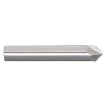 End Mill,1/8 in.,2 Flutes,Bright