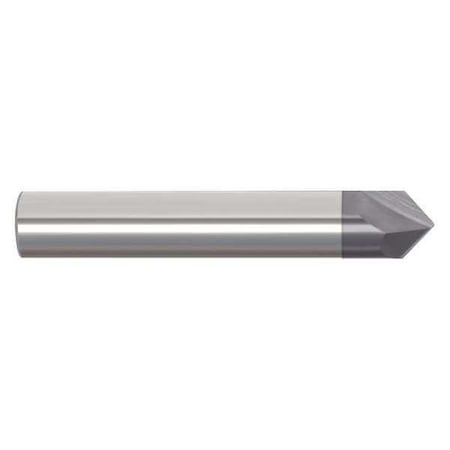 End Mill,1/8 in.,2 Flutes,TiAlN
