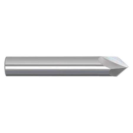 Chamfer End Mill,1/2 in. Dia,Carbide,209