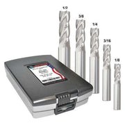 End Mill,4 Flutes,Bright