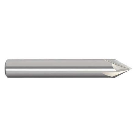 Chamfer End Mill,1/8 in. Dia,Carbide,209
