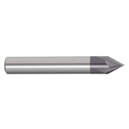Chamfer End Mill,1/4 in. Dia,Carbide,209