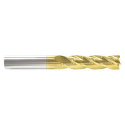 End Mill,5/16 in.4 Flutes,TiN