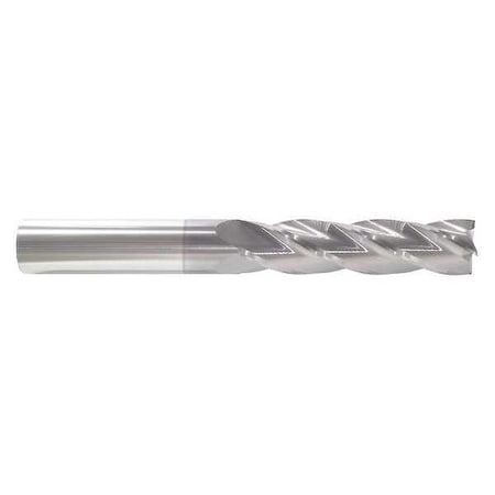 End Mill,1 in.4 Flutes,TiCN
