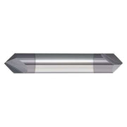 Chamfer End Mill,3/16 in. Dia,Carbide