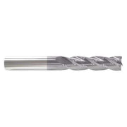 End Mill,1/2 in.4 Flutes,TiAlN