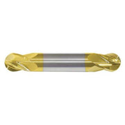 End Mill,1/32 in.4 Flutes,TiN