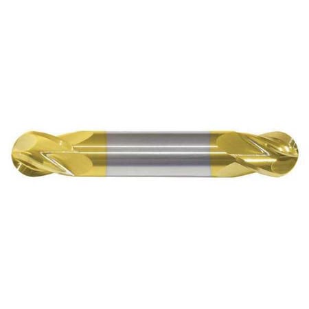 End Mill,3/32 in.4 Flutes,TiN