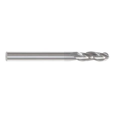 End Mill,7/16 in.3 Flutes,TiCN