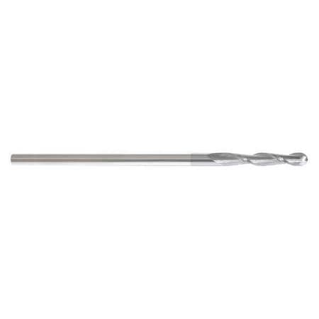 End Mill,1/2 in.2 Flutes,TiCN