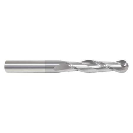 End Mill,1/2 in.2 Flutes,TiCN