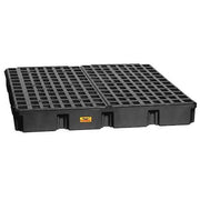 Spill Deck, 60 gal Spill Capacity, 4 Drums, 10,000 lb Load Capacity, Polyethylene
