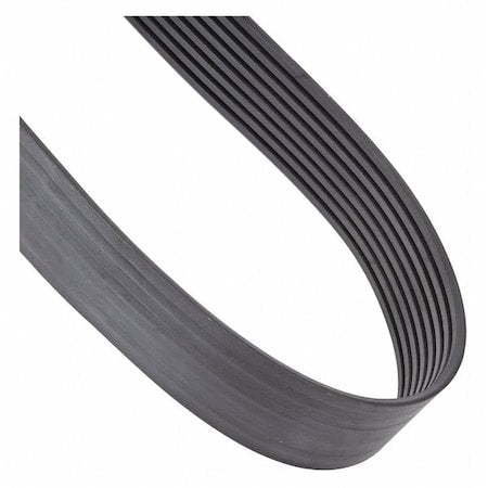 8/B158 Banded V-Belt, 161" Outside Length, 5-29/32" Top Width, 13/32" Thickness, 7 Ribs
