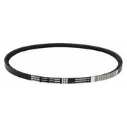 3VX375 Cogged, Wedge V-Belt, 37.5 in Outside Length, 3/8 in Top Width, 5/16" Thickness, 1 Ribs
