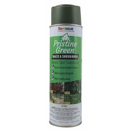 Spray Paint . Green, 20 oz, Aerosol Can