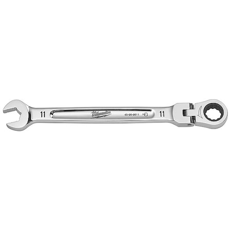 11mm Metric Flex Head Ratcheting Combination Wrench