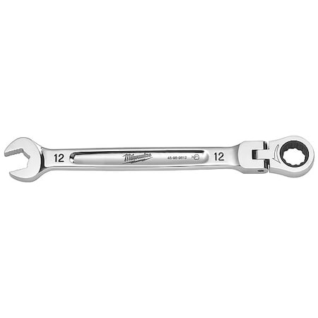 12mm Metric Flex Head Ratcheting Combination Wrench