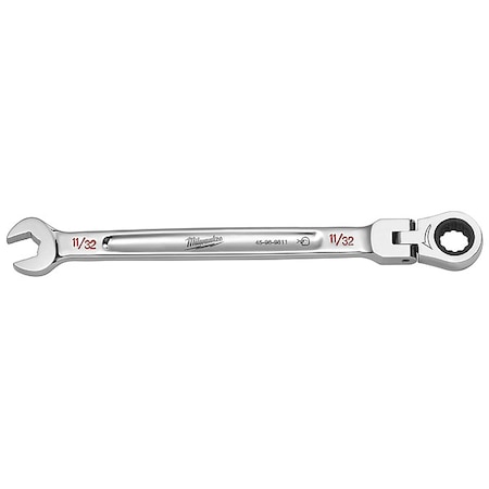 11/32 in. SAE Flex Head Combination Wrench