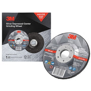 Depressed Center Grinding Wheel, Type 27, 4 1/2 in Dia, 0.25 in Thick, 7/8 in Arbor Hole Size