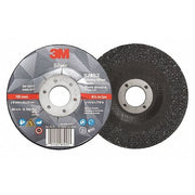 Depressed Center Grinding Wheel, Type 27, 4 1/2 in Dia, 0.25 in Thick, 7/8 in Arbor Hole Size