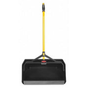 Dust Pan,Plastic,21-3/4" W,30" L Handle