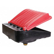 Funnel,Red,10" H,Polyethylene,22" L
