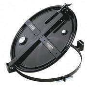 Drum Lid,26-3/4" Outside dia.,Black