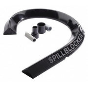 Spill Blocker Vacuum Dike,2-1/4" H,4" W