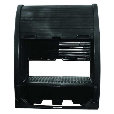 Drum Spill Containment,61 in. W,Black