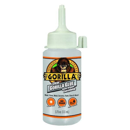 Hot Melt Adhesive, Amber, 24 hr Full Cure, 3.75 oz, Bottle