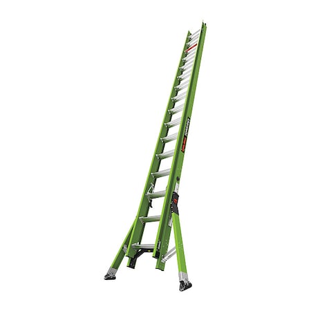 32 ft Fiberglass Extension Ladder, 375 lb Load Capacity
