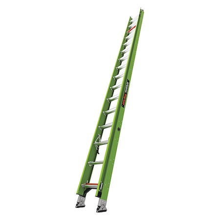 32 ft Fiberglass Extension Ladder, 375 lb Load Capacity
